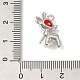 Christmas Theme Alloy Enamel Pendants(ENAM-B025-01A-01P)-3