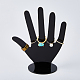 Tabletop Hand-shaped Acrylic Jewelry Display Stands(ODIS-WH0043-13A)-4