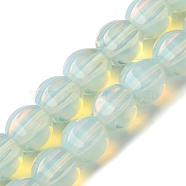 Opalite Beads Strands, Faceted, Round, 10mm, Hole: 1.3mm, about 40pcs/strand, 16.14~16.22''(41~41.2cm)(G-H023-A15-01)