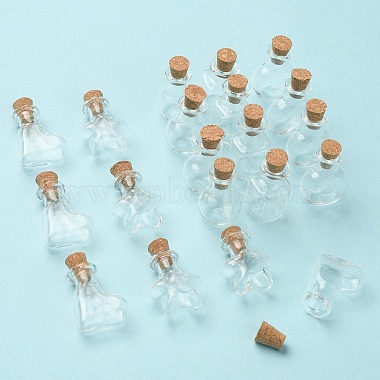 20Pcs 5 Styles Mini High Borosilicate Glass Bottle Bead Containers(BOTT-YW0001-02)-5