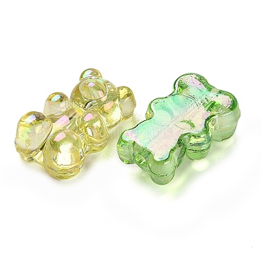 Transparent Bear Acrylic Beads(X-MACR-L003-003)-2