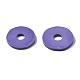 Flat Round Eco-Friendly Handmade Polymer Clay Beads(CLAY-R067-12mm-03)-6