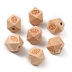 Laser Engraved Wood European Beads(WOOD-TAC0014-18)-2