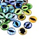 Printed Transparent Glass Cabochons(GL-CBAA22A-13)-1