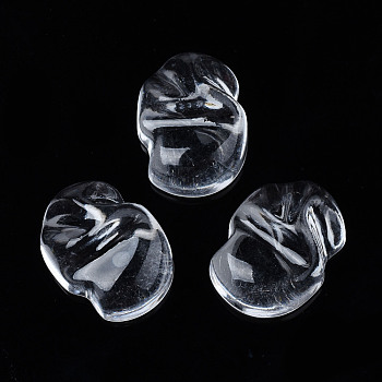 Transparent Acrylic Cabochons, Oval, Clear, 25x18x10mm