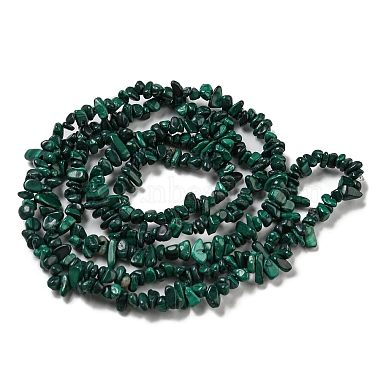Natural Malachite Beads Strands(G-G0003-B41)-2