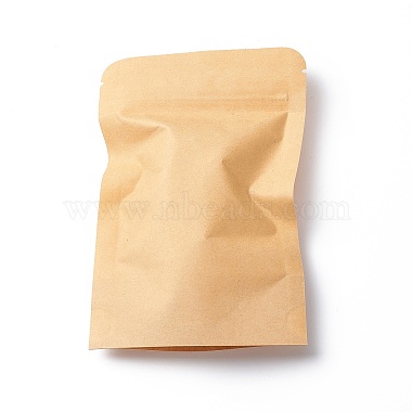 Eco-friendly Biodegradable Kraft Paper Packaging Zip Lock Paper Bag(X-CARB-P002-04)-3