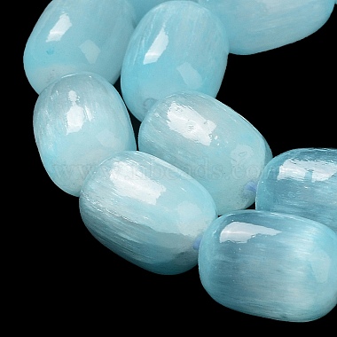 Natural Selenite Beads Strands(G-F750-03)-5