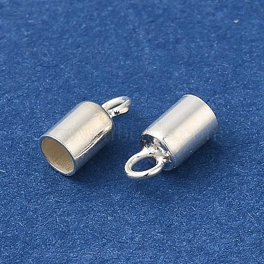 925 Sterling Silver Cord Ends(STER-P055-02A-S)-2