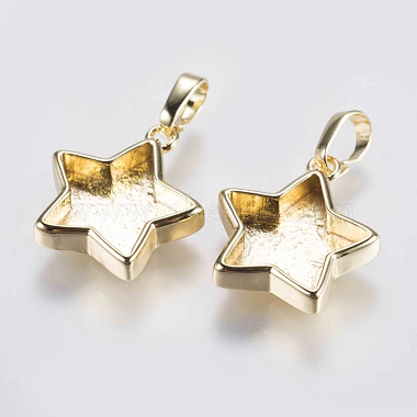 Golden Star Brass Pendants