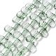 Brins de perles d'imitation de pierres précieuses en verre transparent(GLAA-G105-01A)-1