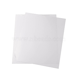 (Defective Closeout Sale: Broken Corner)Transparent Acrylic Sheets for Picture Frame, Rectangle, Clear, 355x280x0.5mm(DIY-XCP0001-99)