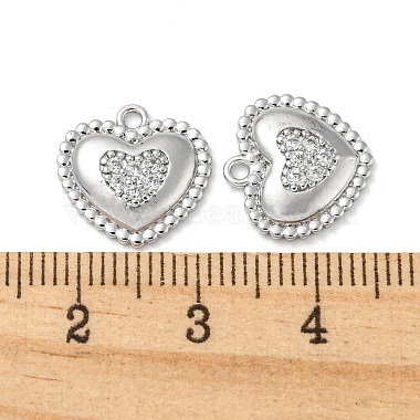 Brass Micro Pave Cubic Zirconia Pendants(KK-H460-41P)-3