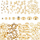 Aricraft 160 pièces 8 styles 304 perles d'espacement en acier inoxydable(STAS-AR0001-76)-1