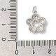 Rack Plating Brass Clear Cubic Zirconia Pendants(KK-Z056-22P)-3