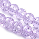 Spray Painted Crackle Glass Beads Strands(CCG-Q002-6mm-04)-3