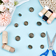 20Pcs 4 Styles Alloy Shank Buttons(BUTT-DR0001-05AG)-4