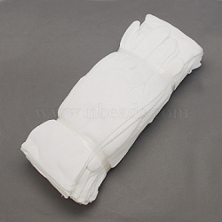 Gauze Gloves, Universal Cleaning Work Finger Gloves, White, 150x80mm(AJEW-R003-2)