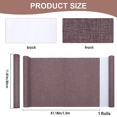 DIY Imitation Linen Fabric(DIY-WH0349-139M)-2