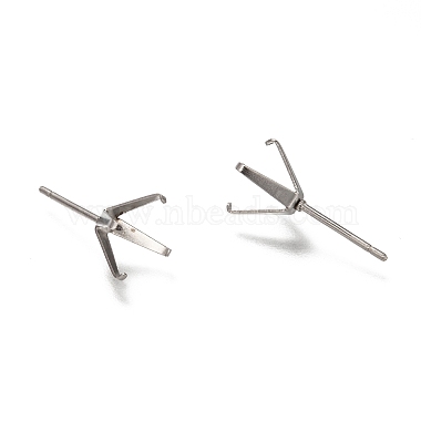 Accessoires des clous d'oreilles en 304 acier inoxydable(STAS-H130-21P)-2