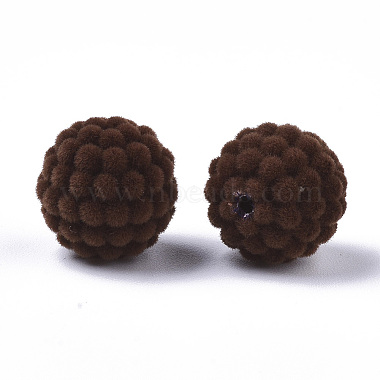 Coconut Brown Fruit Acrylic Beads