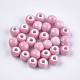 Perles en porcelaine manuelles(X-PORC-S498-20B-01)-1