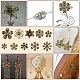 200Pcs 10 Styles Iron Bead Caps(IFIN-YW0004-04)-6