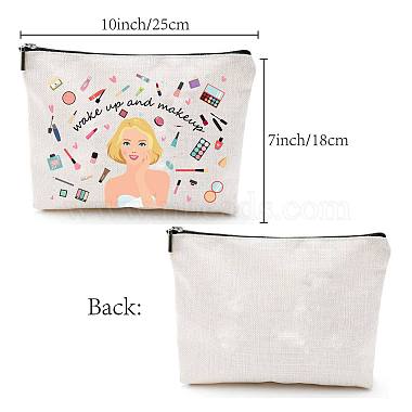 Polycotton Custom Canvas Storage Bags(ABAG-WH0029-073)-2