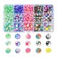 385Pcs 15 Style ABS Plastic Imitation Pearl & Transparent Crackle Acrylic Beads(OACR-YW0001-46)-1