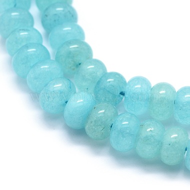 Natural White Jade Beads Strands(G-E507-01)-4