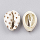 Printed Natural Cowrie Shell Beads(X-SHEL-S274-02E)-2