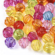 Transparency Acrylic Corrugated Beads(TACR-Q266-01)-1