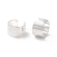 304 Stainless Steel Ear Cuff Findings, Silver, 10x9x6mm(STAS-P249-18S-A)