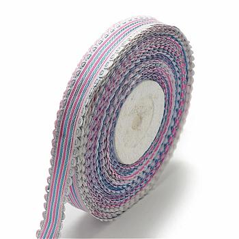 Single Face Satin Ribbon, Polyester Ribbon, Hot Pink, 5/8 inch(16mm), about 50yards/roll