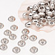 Rondelle Tibetan Silver Spacer Beads(Y-AB937-NF)-1