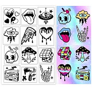 Custom PVC Plastic Clear Stamps, for DIY Scrapbooking, Photo Album Decorative, Cards Making, Others, 160x110x3mm(DIY-WH0448-0017)