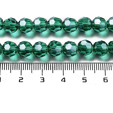 plaquent verre transparent perles brins(EGLA-A035-T8mm-A18)-4