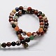 Faceted Round Natural Assorted Gemstone Bead Strands(G-L437-44-6mm)-2