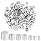 70Pcs 7 Styles Stainless Steel Cord Ends(STAS-SC0010-77)-1