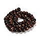 Natural Mahogany Obsidian Beads Strands(G-G053-C03-01)-3