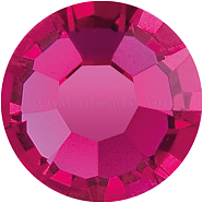 Preciosa&reg MAXIMA Crystal No Hotfix Flatback Stones, Czech Crystal, Dura Foiling, Round(438 11 615 Chaton Rose), 70350 Fuchsia, SS12(3~3.2mm)(Y-PRC-NSS12-70350)