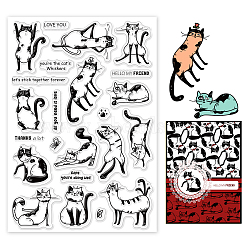 PVC Plastic Stamps, for DIY Scrapbooking, Photo Album Decorative, Cards Making, Stamp Sheets, Film Frame, I Love You, 16x11x0.3cm(DIY-WH0167-57-0055)