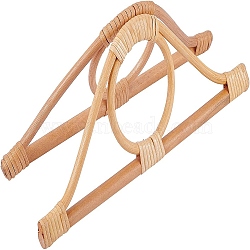 WADORN Cane Bag Hangers, for Purse Making, BurlyWood, 26x10x1.3cm, Inner Diameter: 6.8cm(AJEW-WR0001-01)