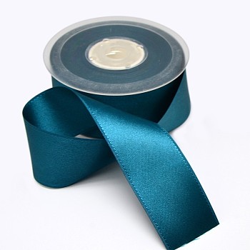 Grosgrain Ribbon for Wedding Festival Decoration, Teal, 1-1/2 inch(38mm), about 100yards/roll(91.44m/roll)