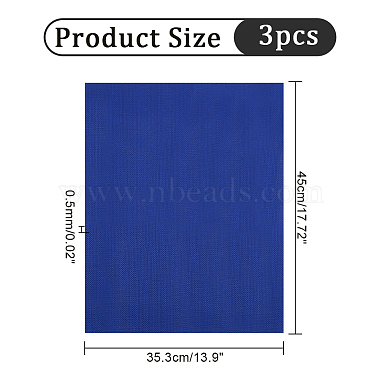 14ct tela de bordado de algodón de lona de punto de cruz(DIY-WH0410-06B)-2