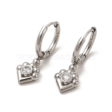 Rhombus Rhinestone Earrings