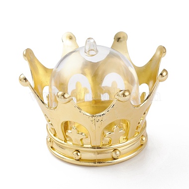 Gold Crown Plastic Jewelry Box