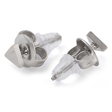 304 Stainless Steel Stud Earrings for Women(EJEW-B109-04A-P)-2