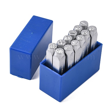 Eisen Metallstempel(AJEW-L060-03A)-1