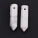 Natural Howlite Pointed Pendants(G-D460-01G)-5